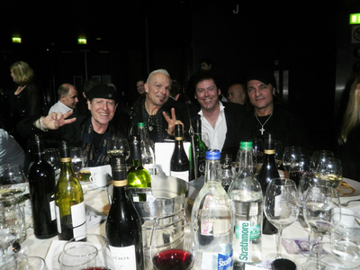 Classic Rock Awards - Nov 2011 - The Scorpions and Ian
