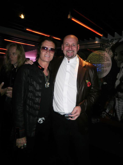 Classic Rock Awards - Nov 2011 - Glenn Hughes and Steve T
